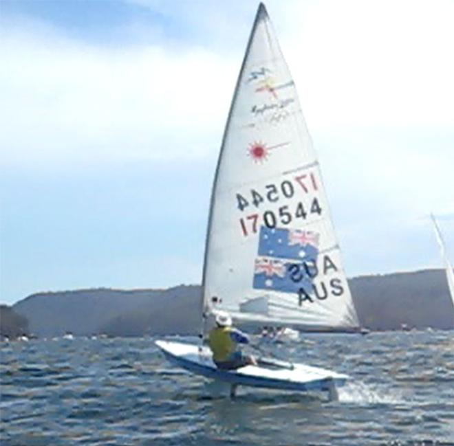 Glide Free Foiling Laser - First Foiling Laser 2009 -  © Glide Free